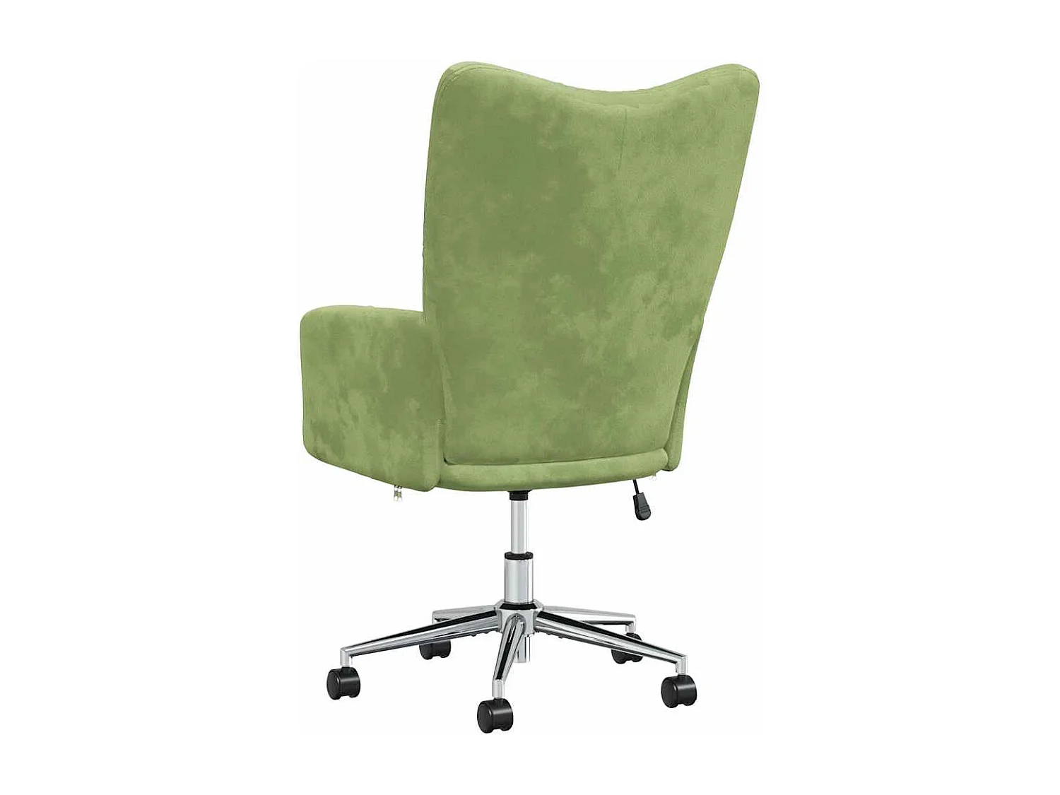 Chaise de relaxation Vert clair Velours