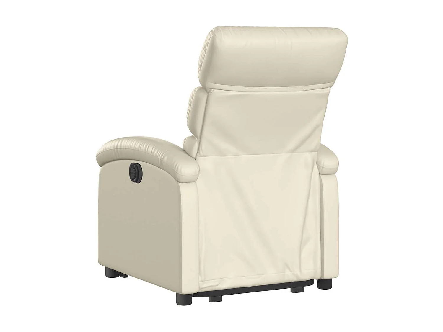 Fauteuil inclinable Crème Similicuir