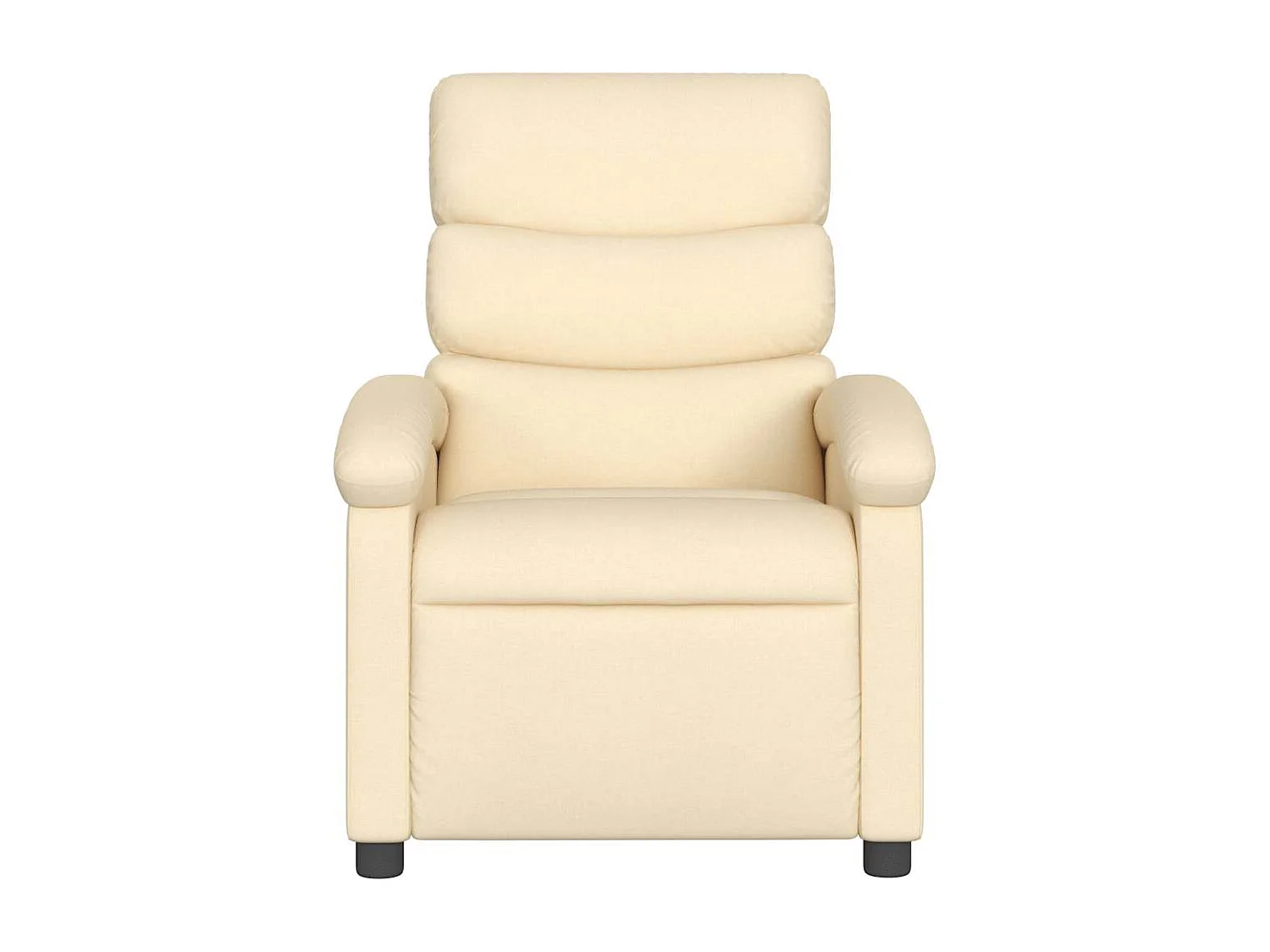 Fauteuil inclinable Crème Tissu