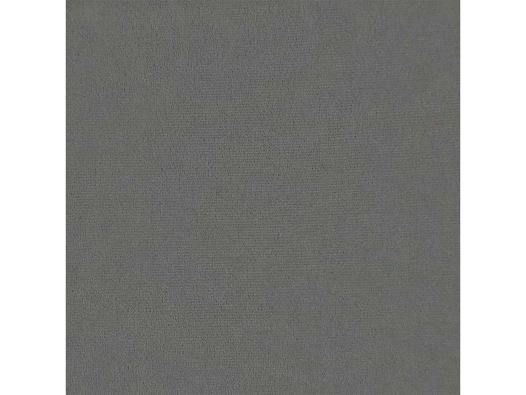 Chaise de relaxation avec repose-pied Gris foncé Velours