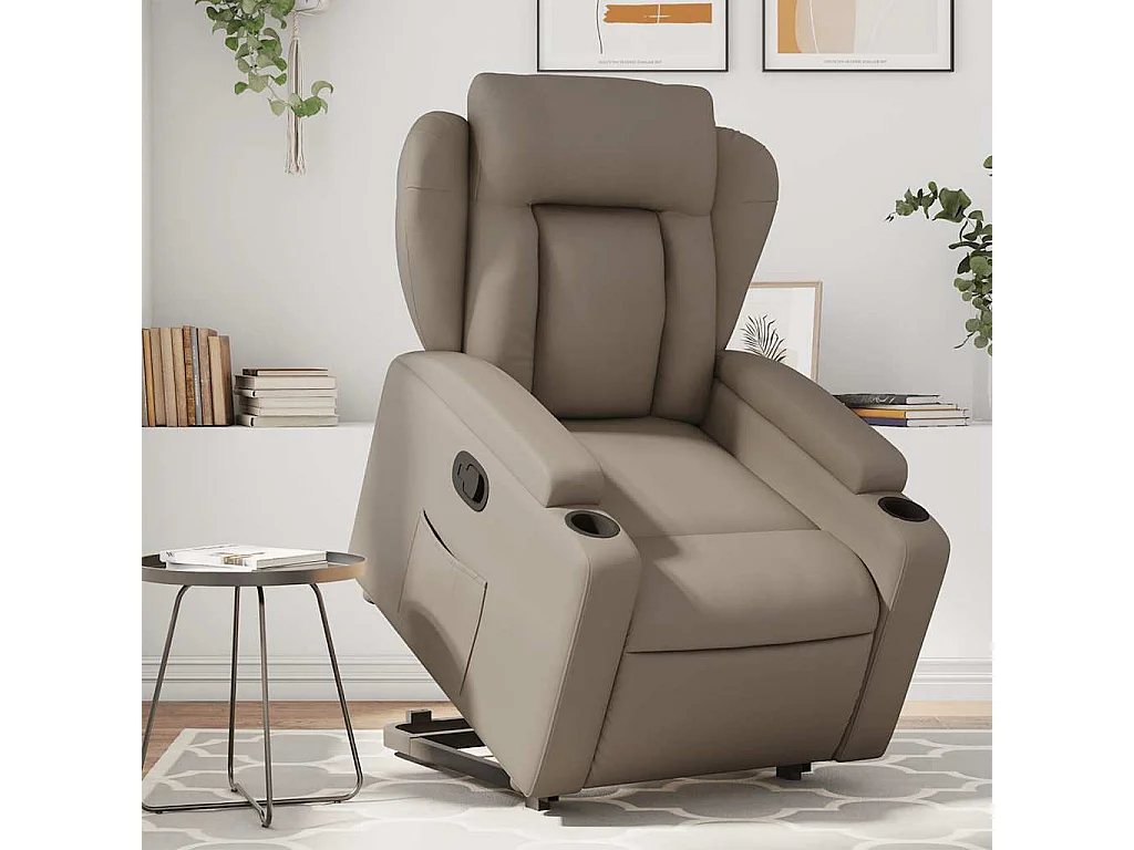 Fauteuil inclinable Cappuccino Similicuir
