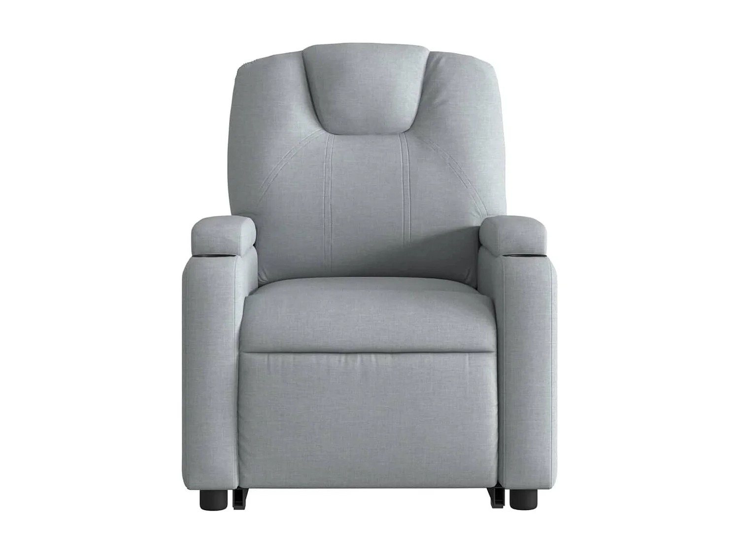 Fauteuil inclinable Gris clair Tissu