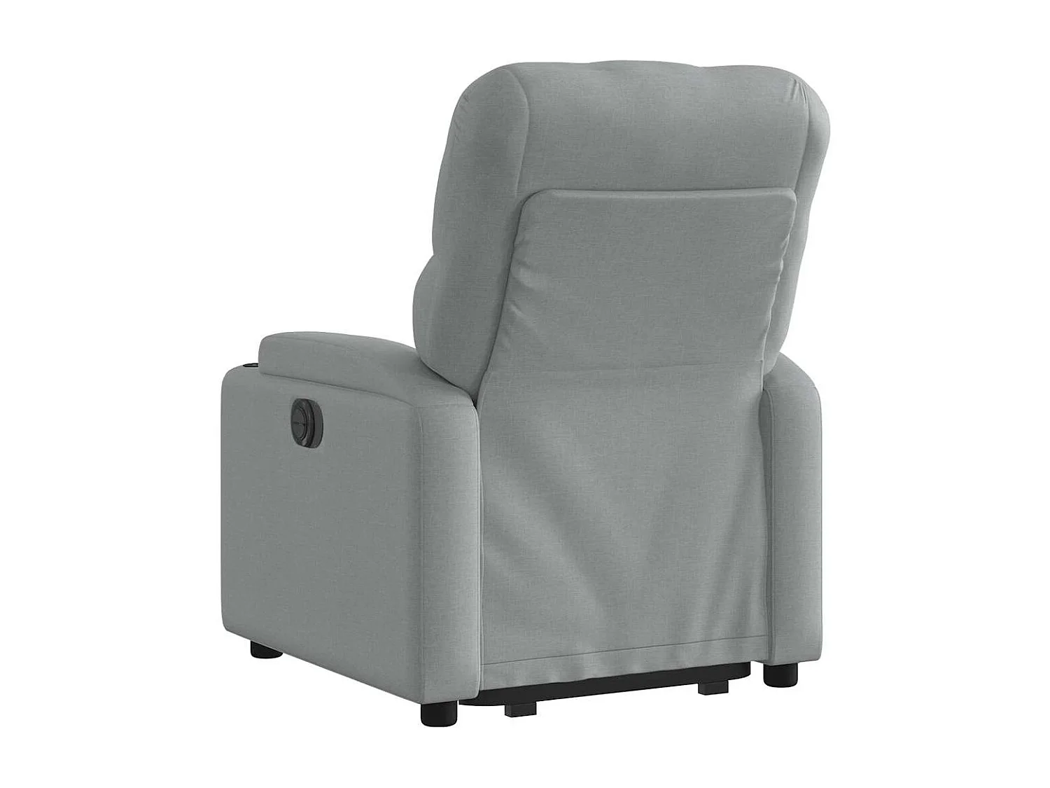 Fauteuil inclinable Gris clair Tissu
