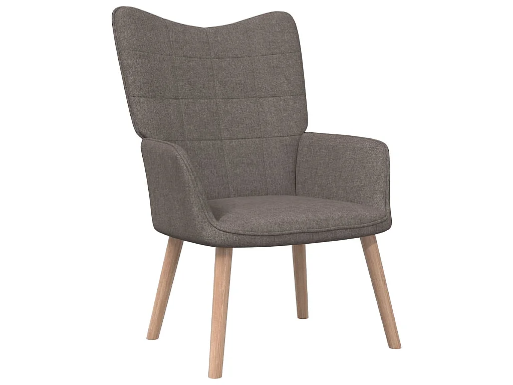 Relaxsessel Taupe Stoff
