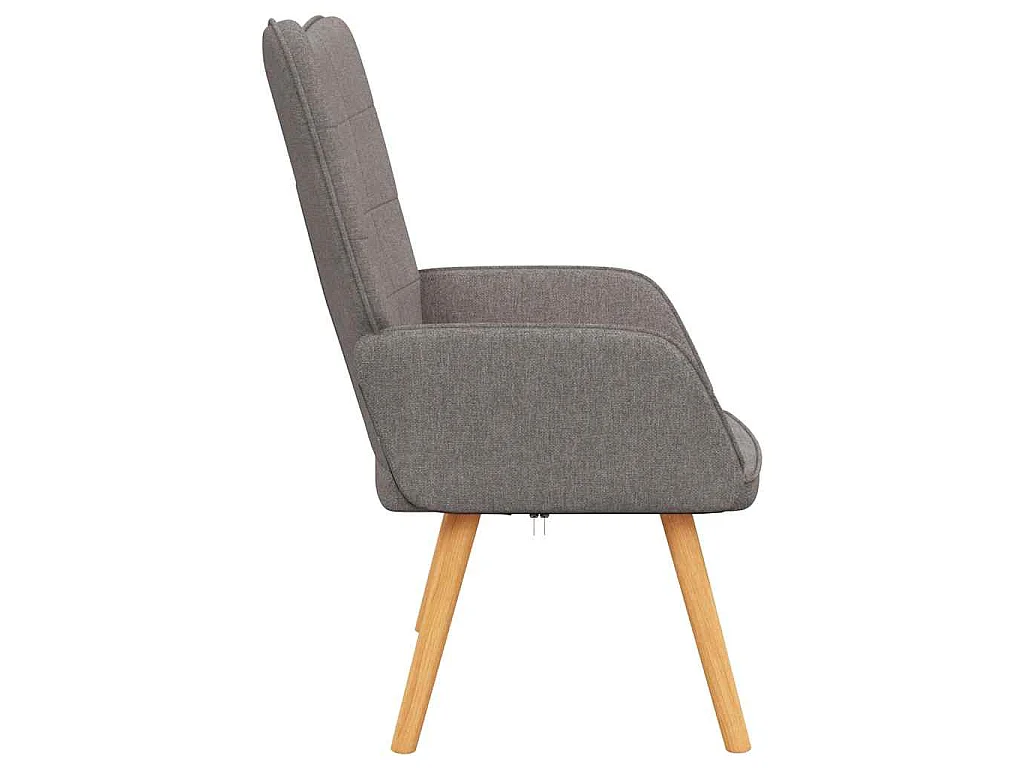 Relaxsessel Taupe Stoff