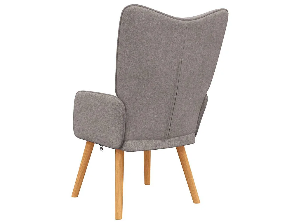 Relaxsessel Taupe Stoff