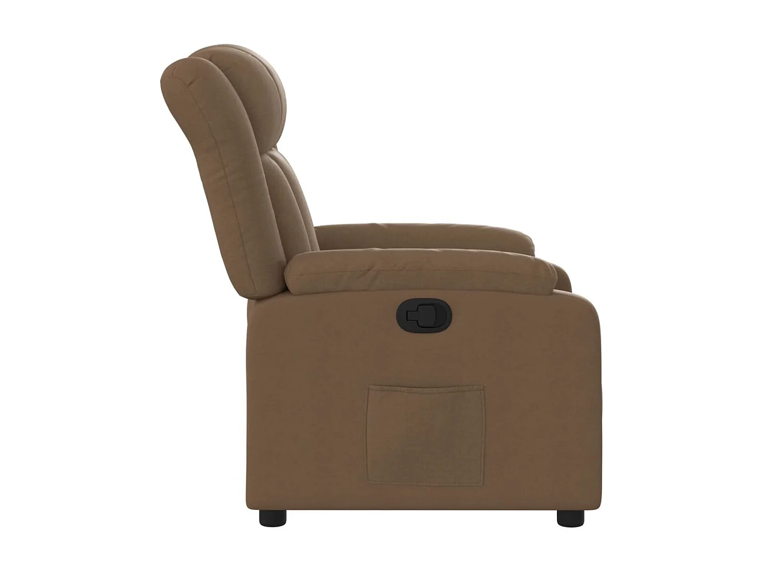 Fauteuil inclinable Marron Tissu