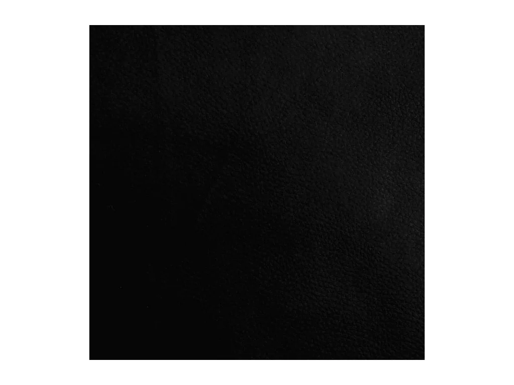 Fauteuil inclinable avec repose-pied noir similicuir
