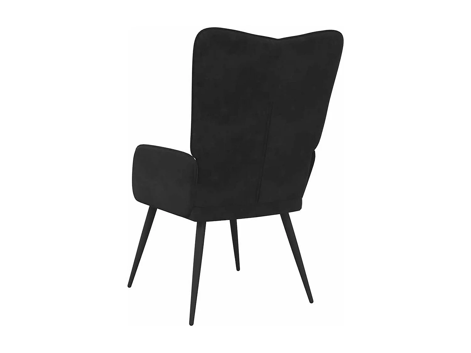 Relaxsessel Schwarz Samt