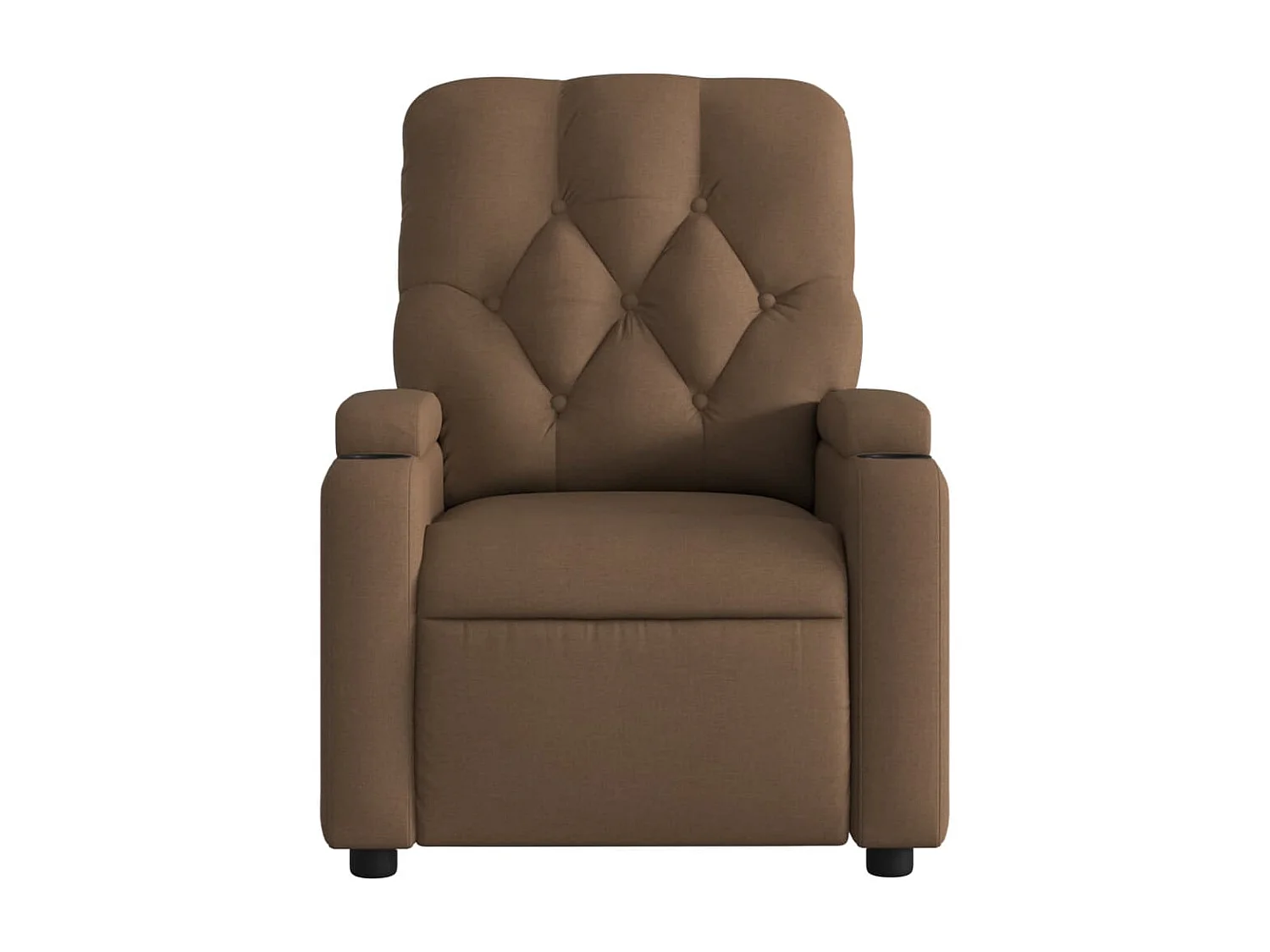 Fauteuil inclinable Marron Tissu