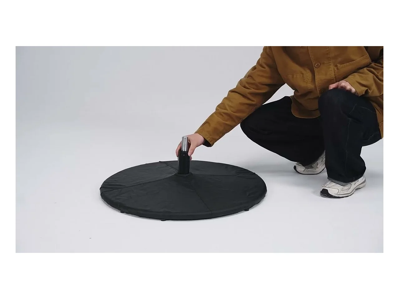 Relaxsessel mit Fußteil Hellgelb Stoff