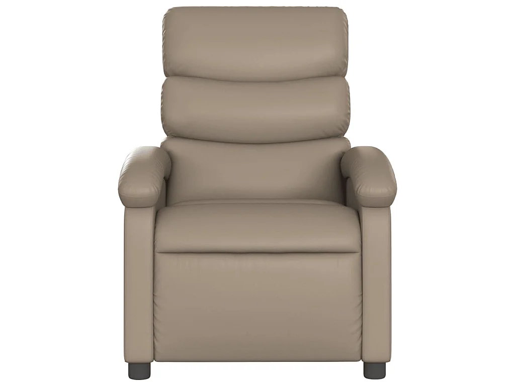 Fauteuil inclinable électrique Cappuccino Similicuir