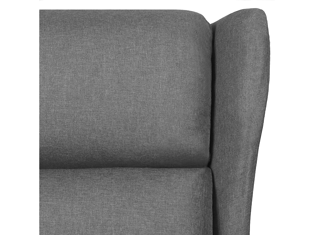 Sillón de masaje tela gris claro