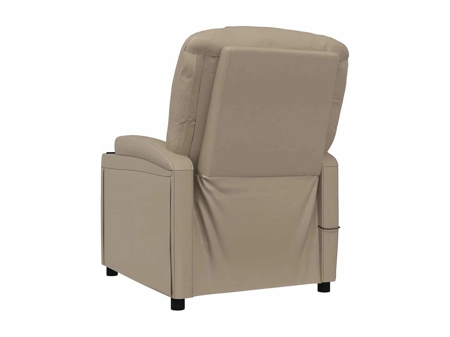 Poltrona Massaggiante Cappuccino in Similpelle