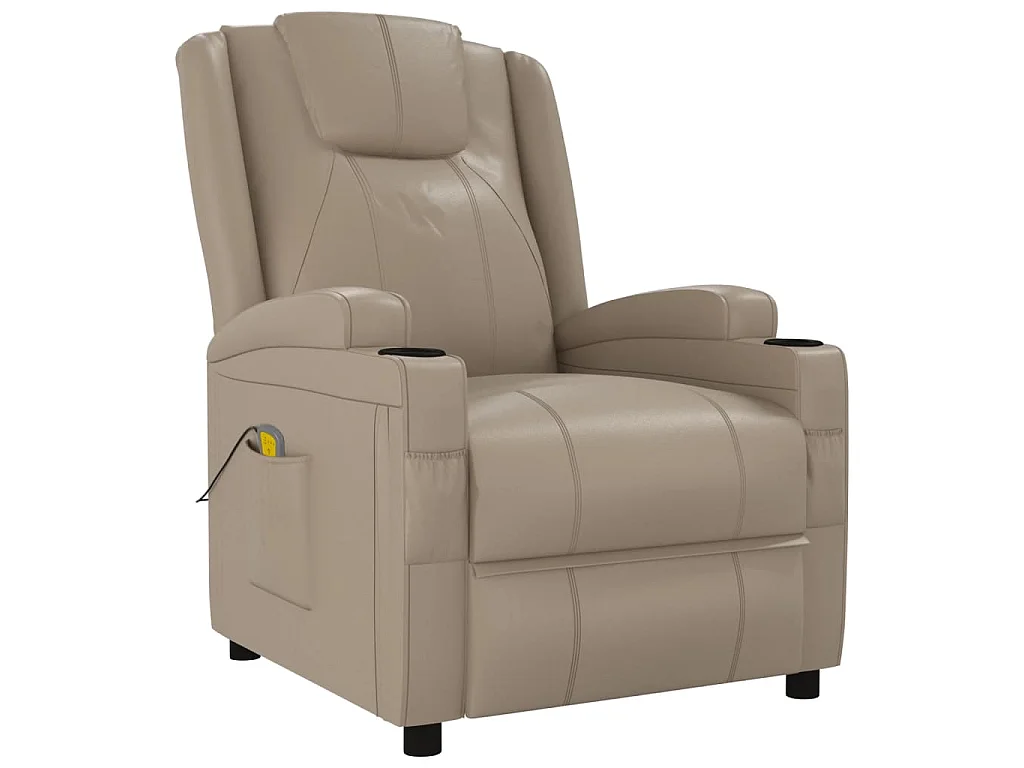 Fauteuil de massage Cappuccino Similicuir