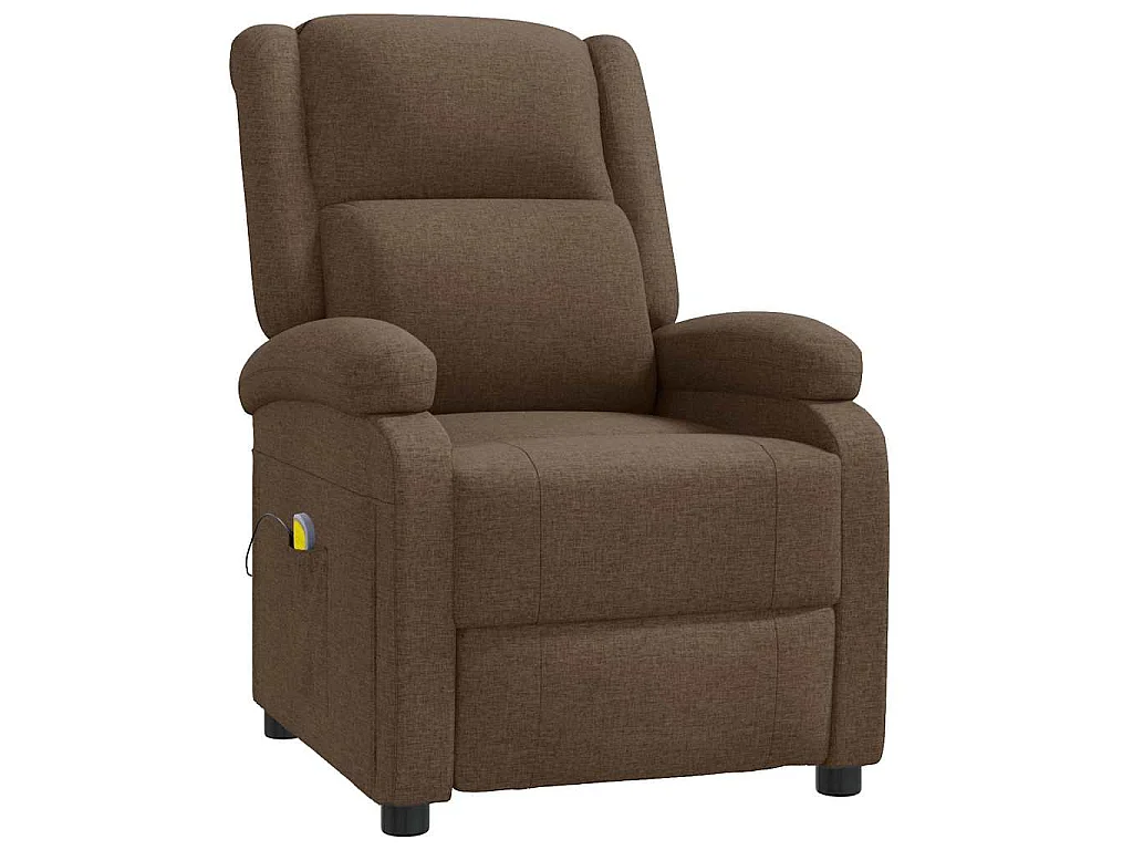 Fauteuil de massage Marron Tissu