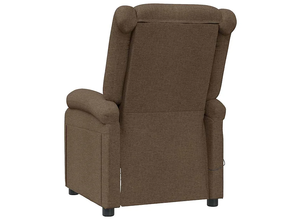 Fauteuil de massage Marron Tissu