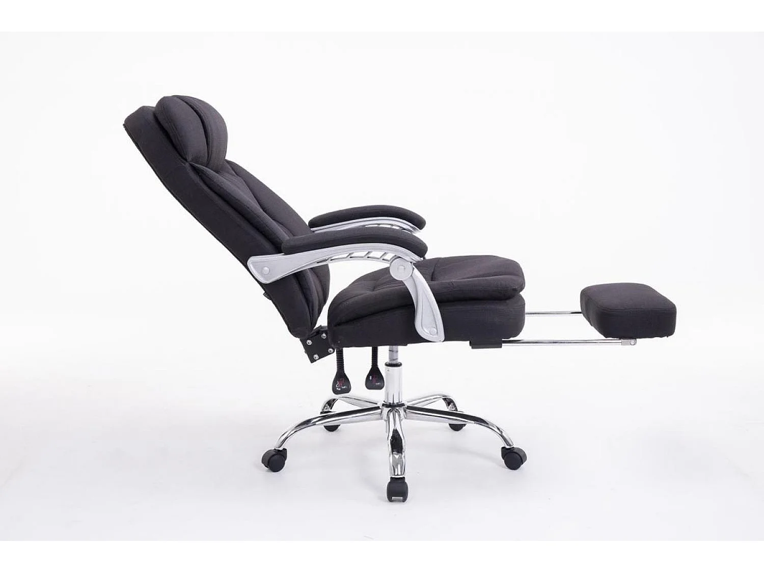 Bureaustoel - Stof - zwart - XL Troy