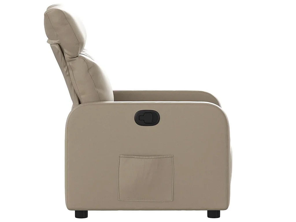Fauteuil inclinable Cappuccino Similicuir