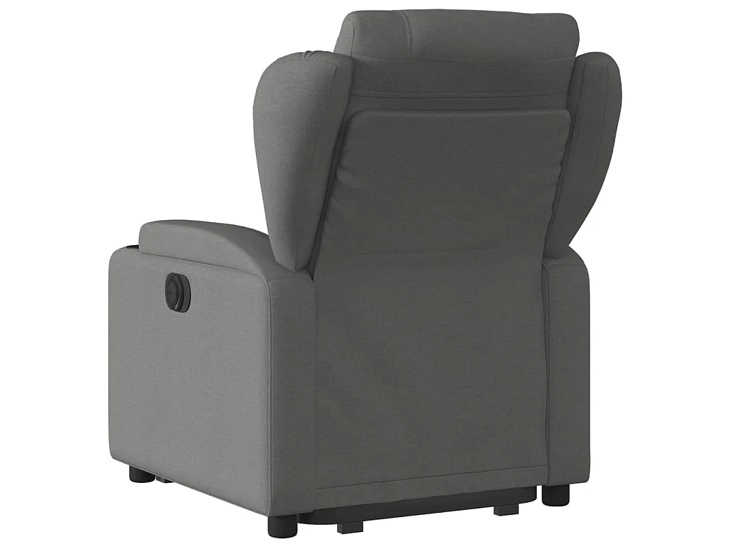 Fauteuil inclinable Gris foncé Tissu