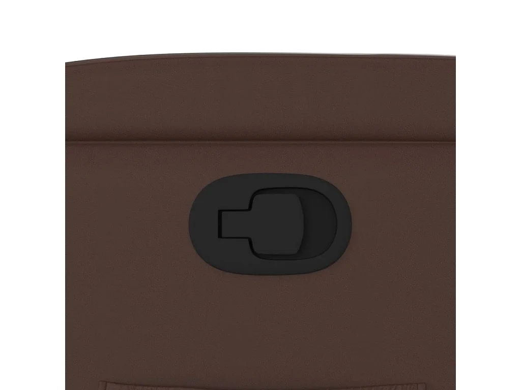 Fauteuil inclinable Marron Similicuir
