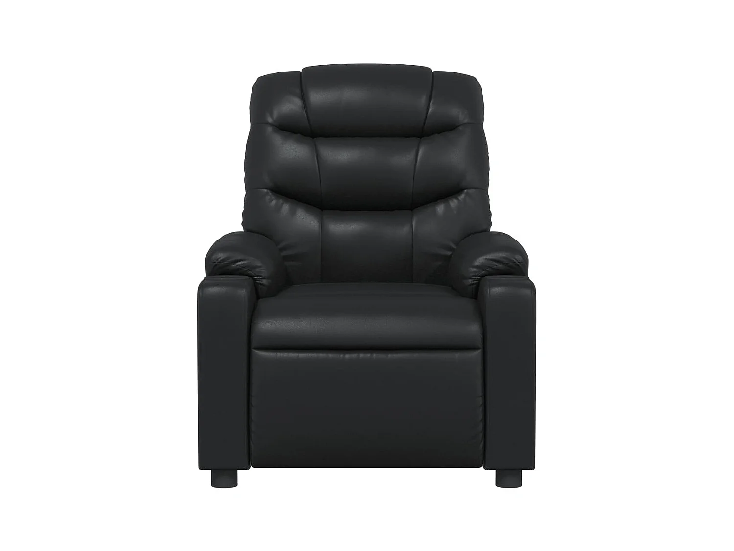 Massagesessel Schwarz Kunstleder