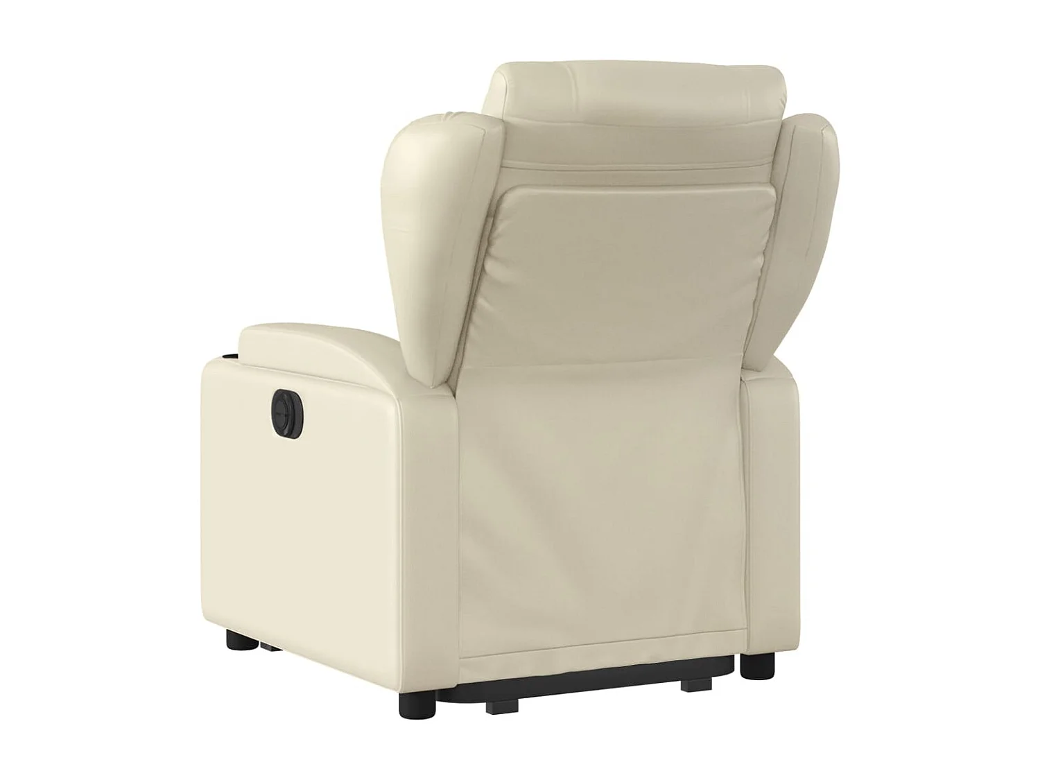 Fauteuil inclinable Crème Similicuir