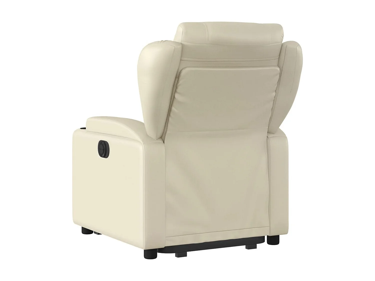 Fauteuil inclinable Crème Similicuir