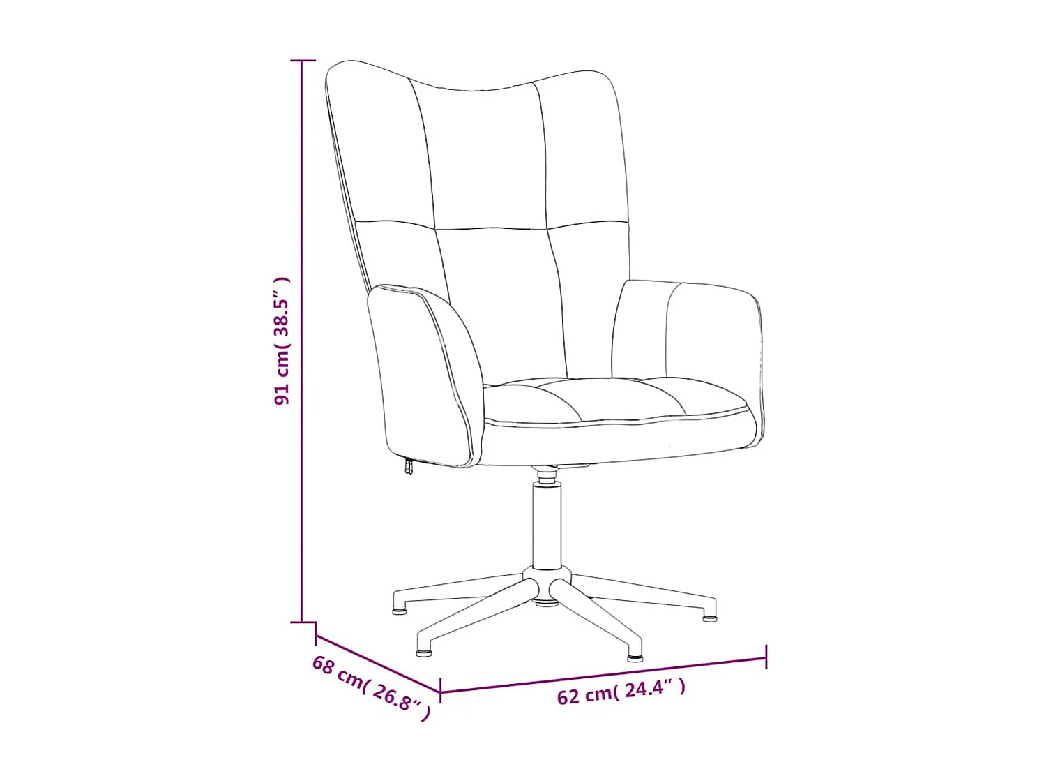 Relaxsessel mit Hocker Senfgelb Samt