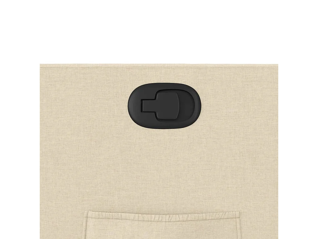 Fauteuil inclinable Crème Tissu