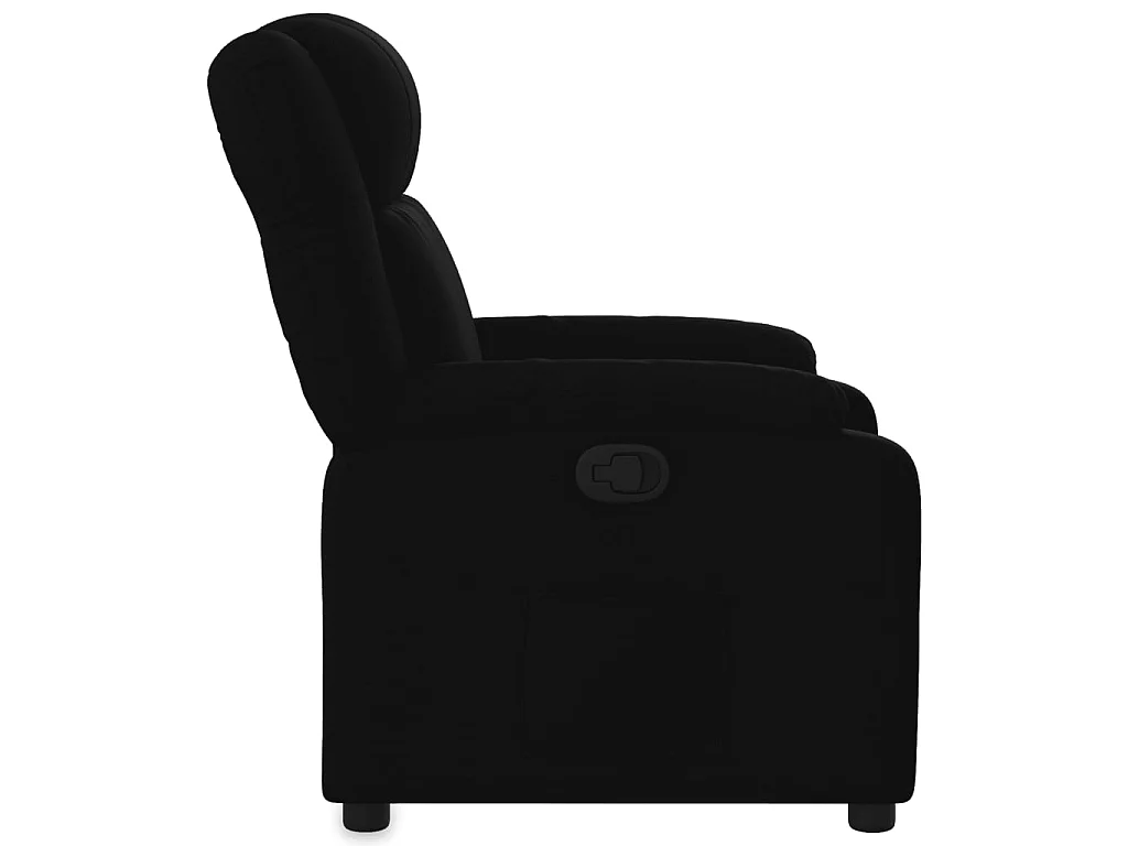 Relaxsessel Schwarz Stoff