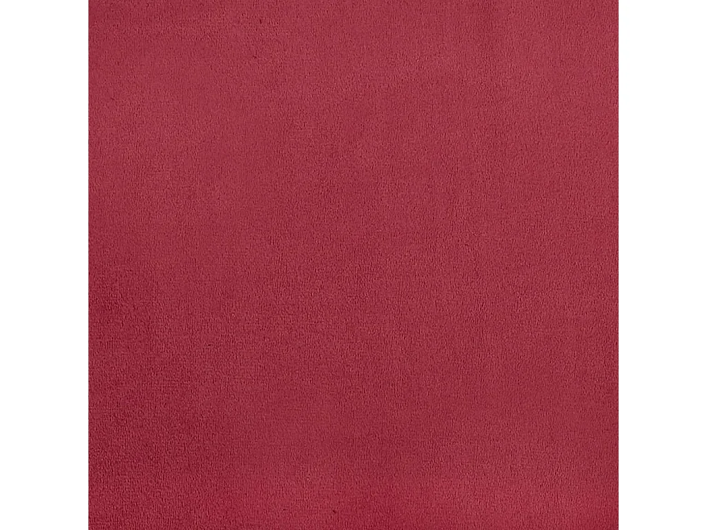 Fauteuil rouge bordeaux velours