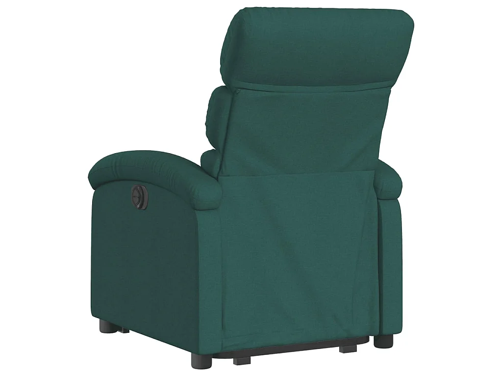 Fauteuil inclinable vert foncé tissu