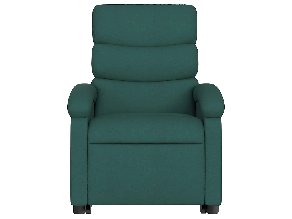 Fauteuil inclinable vert foncé tissu