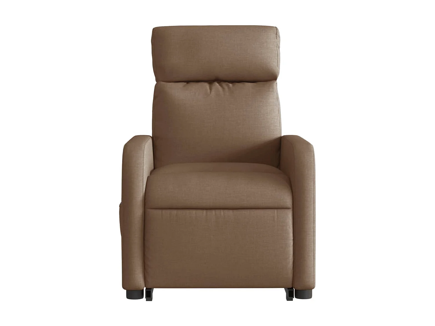 Relaxsessel mit Aufstehhilfe Braun Stoff