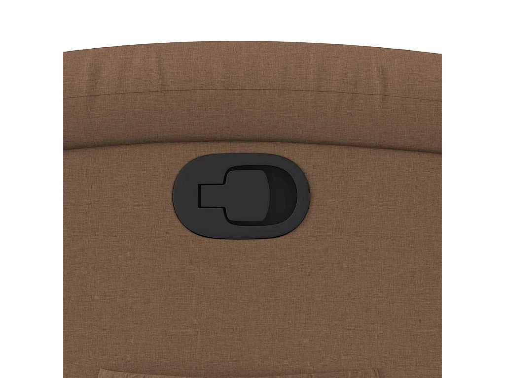 Fauteuil inclinable Marron Tissu