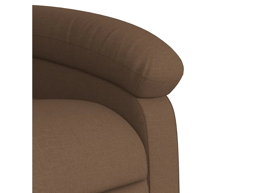 Relaxsessel Braun Stoff