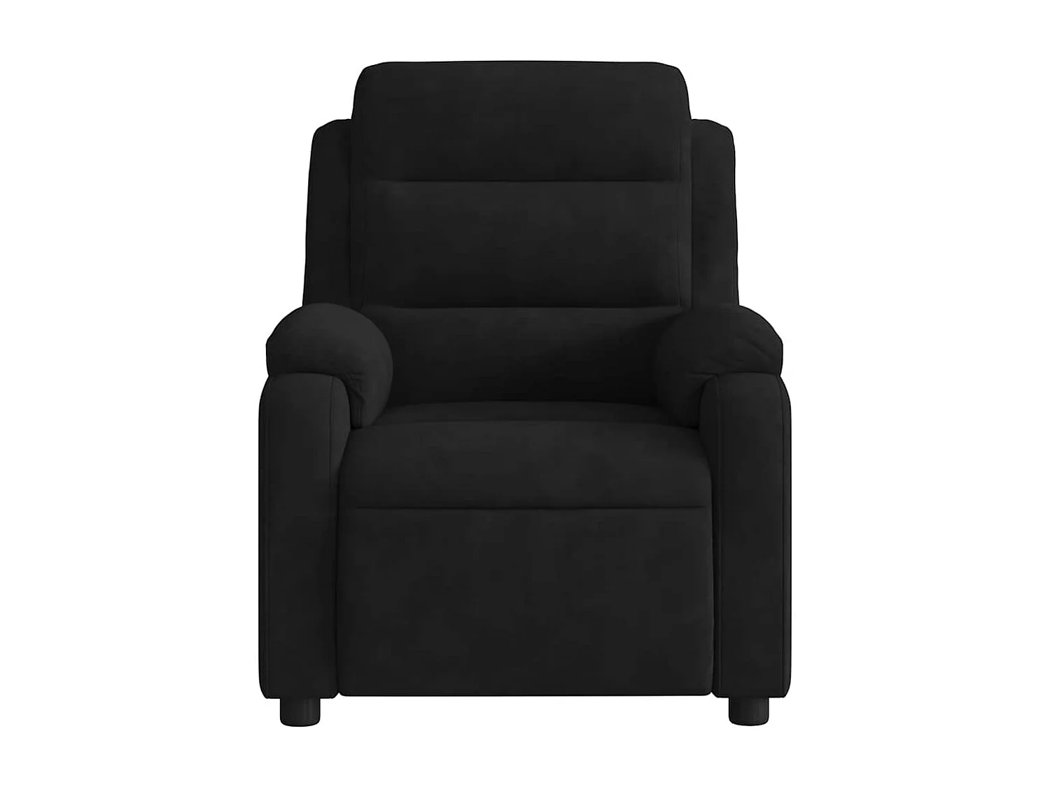 Massagesessel Schwarz Samt