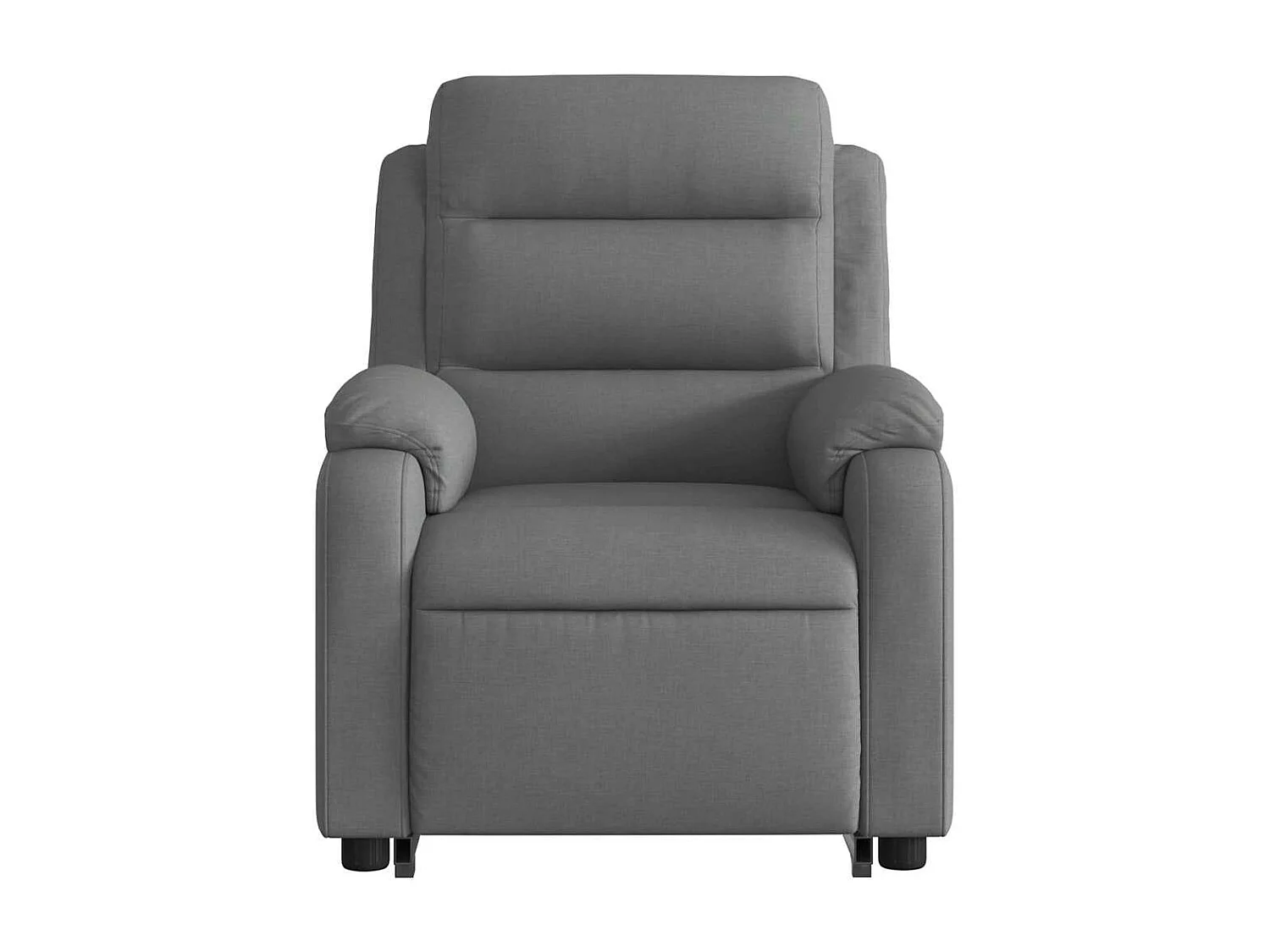 Fauteuil inclinable électrique gris foncé tissu