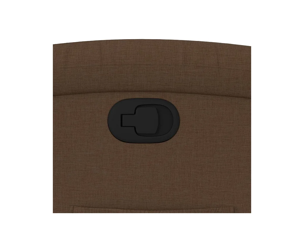 Relaxsessel Braun Stoff