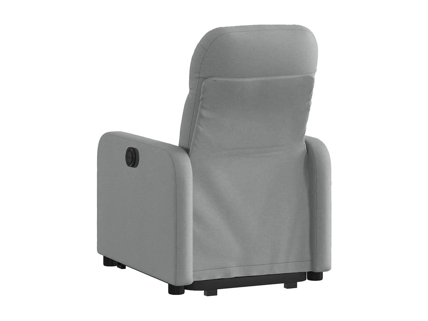 Fauteuil inclinable Gris clair Tissu