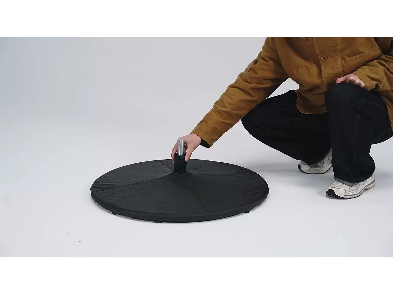 Fauteuil inclinable de massage repose-pieds marron similicuir