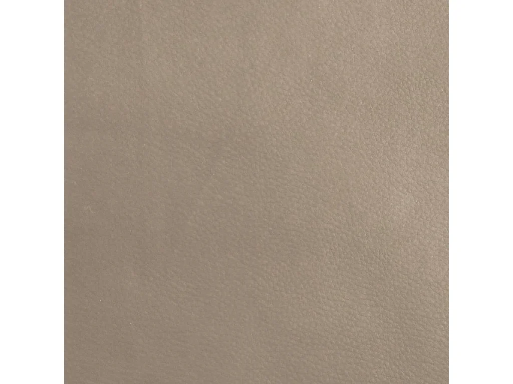 Fauteuil inclinable avec repose-pieds cappuccino similicuir