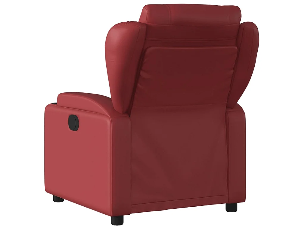 Fauteuil inclinable Rouge bordeaux Similicuir