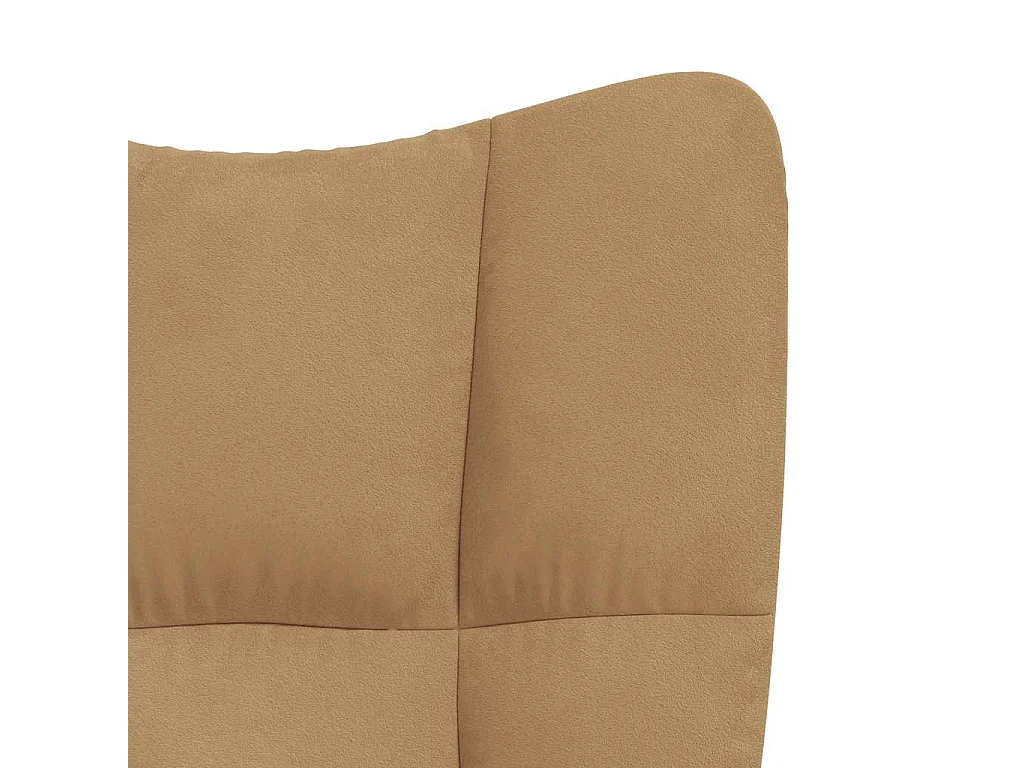 Relaxsessel Braun Samt