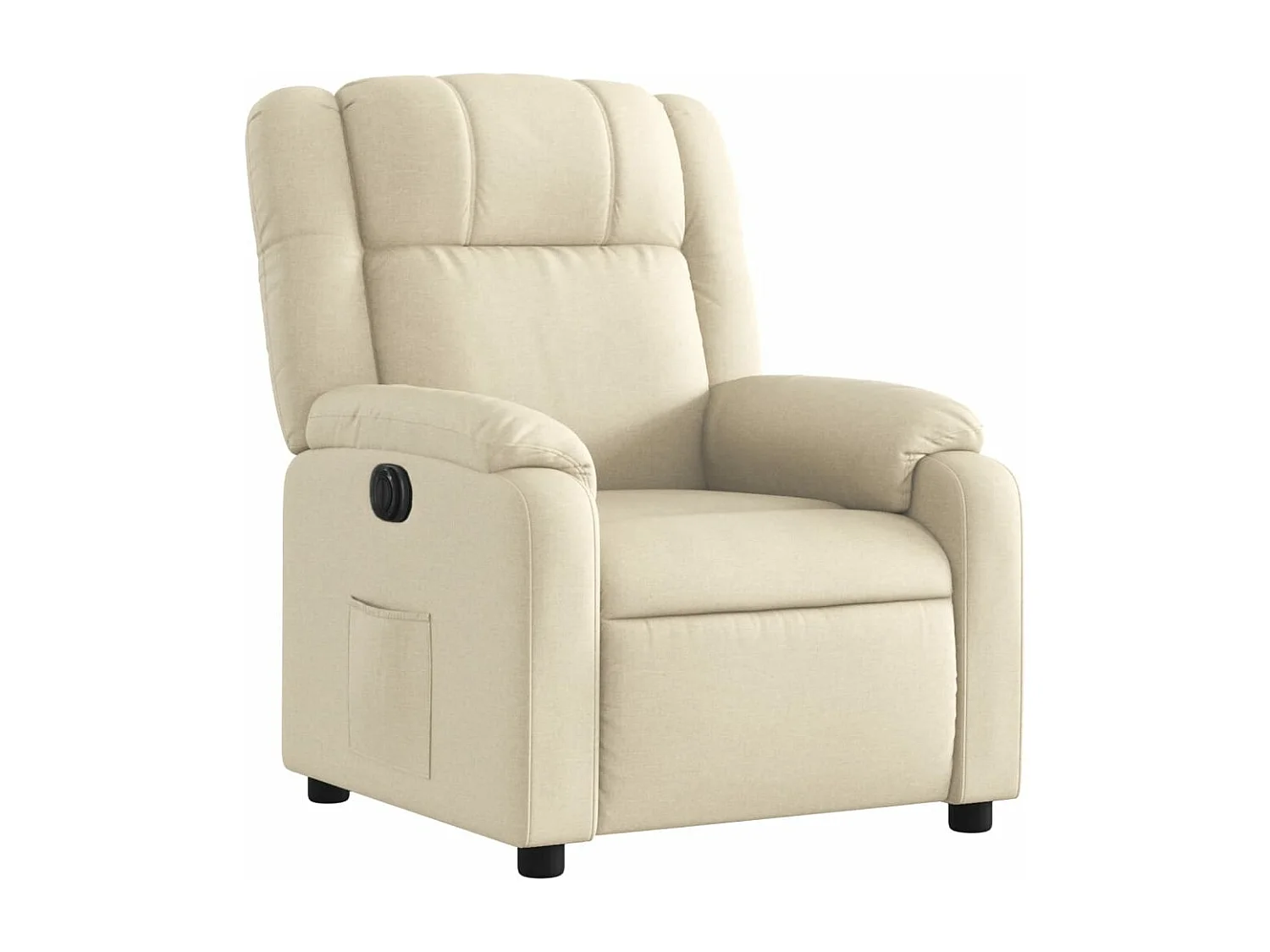 Relaxsessel Elektrisch Creme Stoff