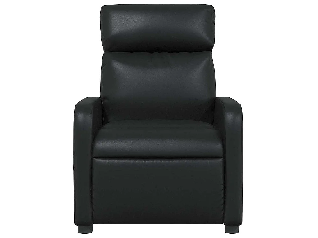 Relaxsessel Schwarz Kunstleder