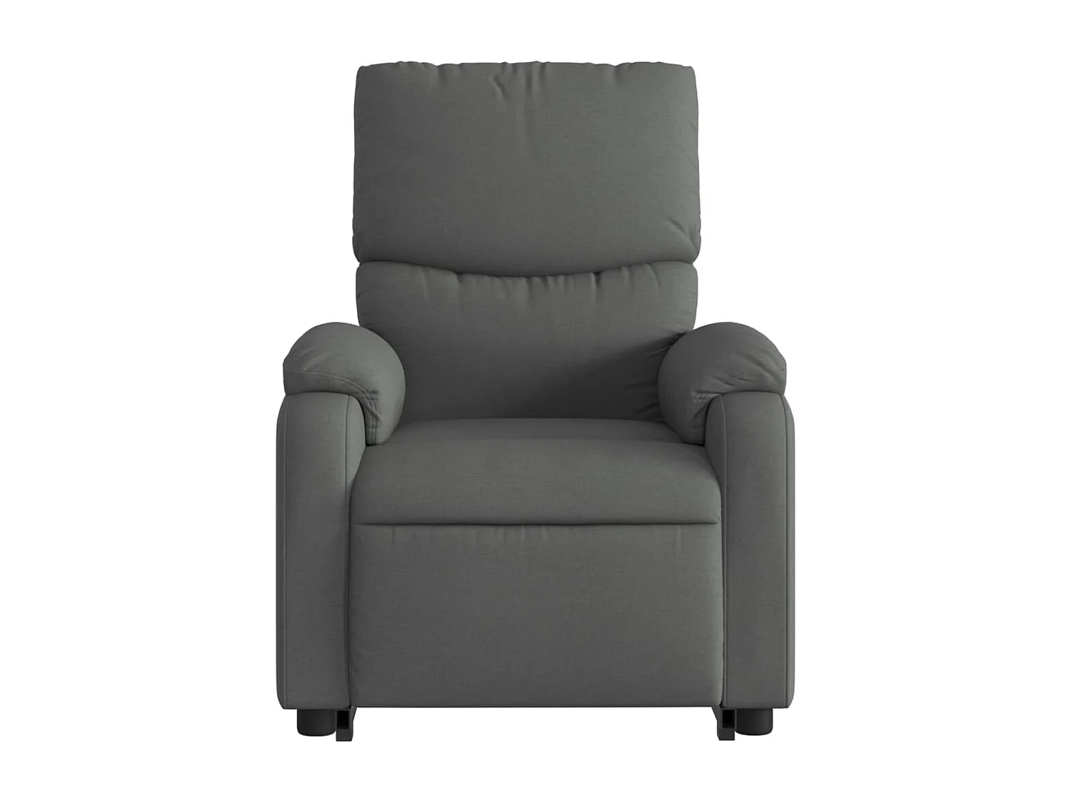 Fauteuil inclinable électrique gris foncé tissu