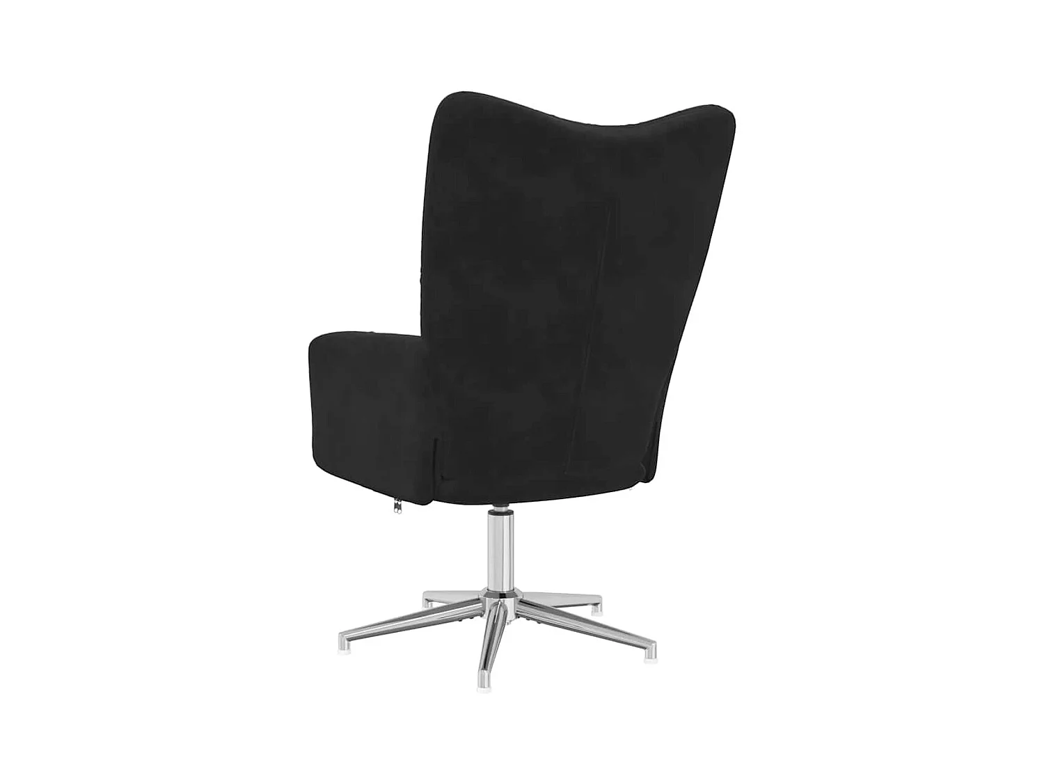 Chaise de relaxation Noir Velours