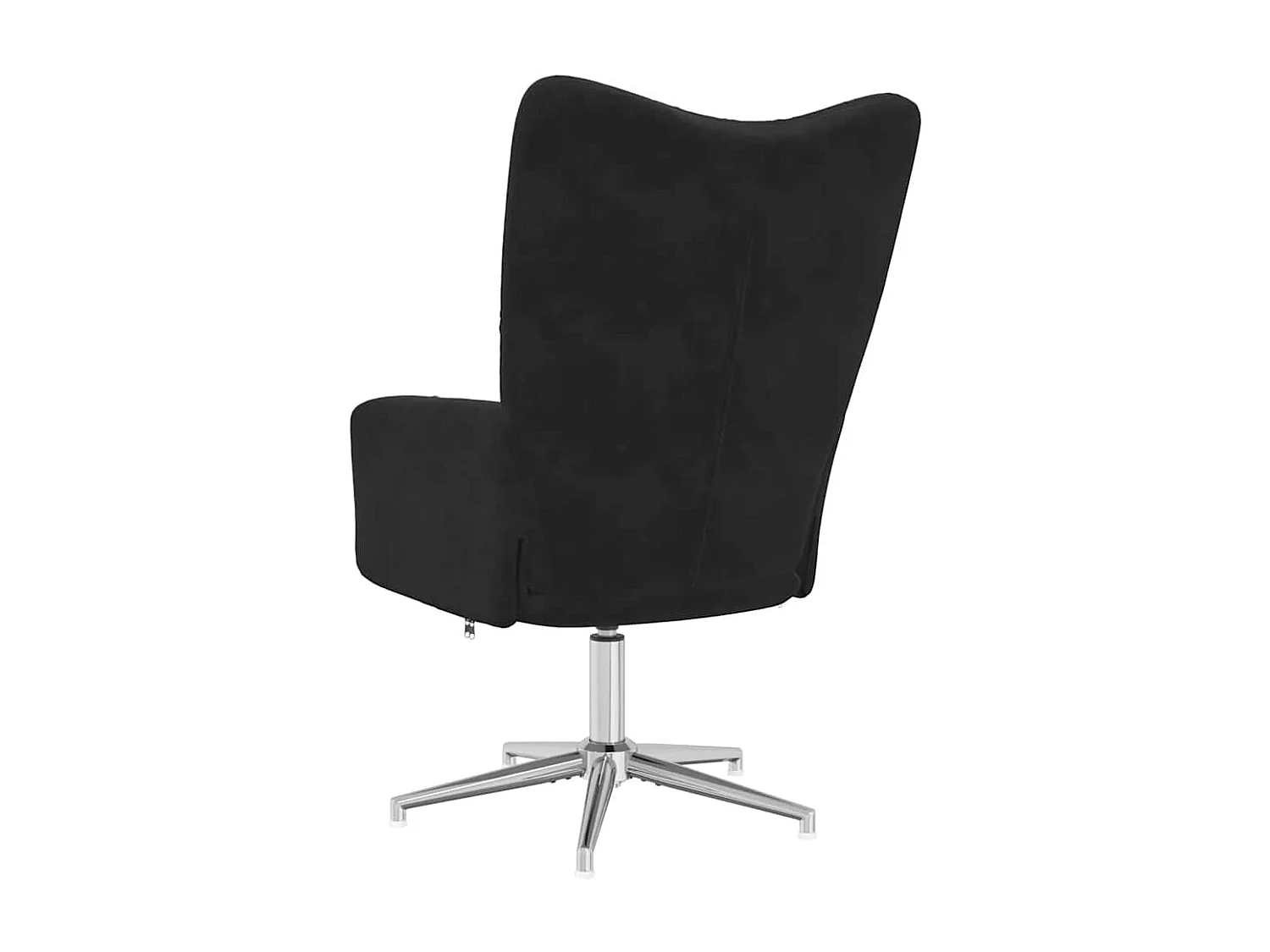 Chaise de relaxation Noir Velours